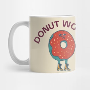 donut worry - funny puns Mug